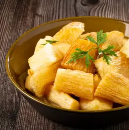 Porção de Mandioca Frita Tradicional