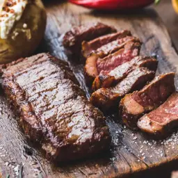 Tábua Grelhada de Picanha Acebolada